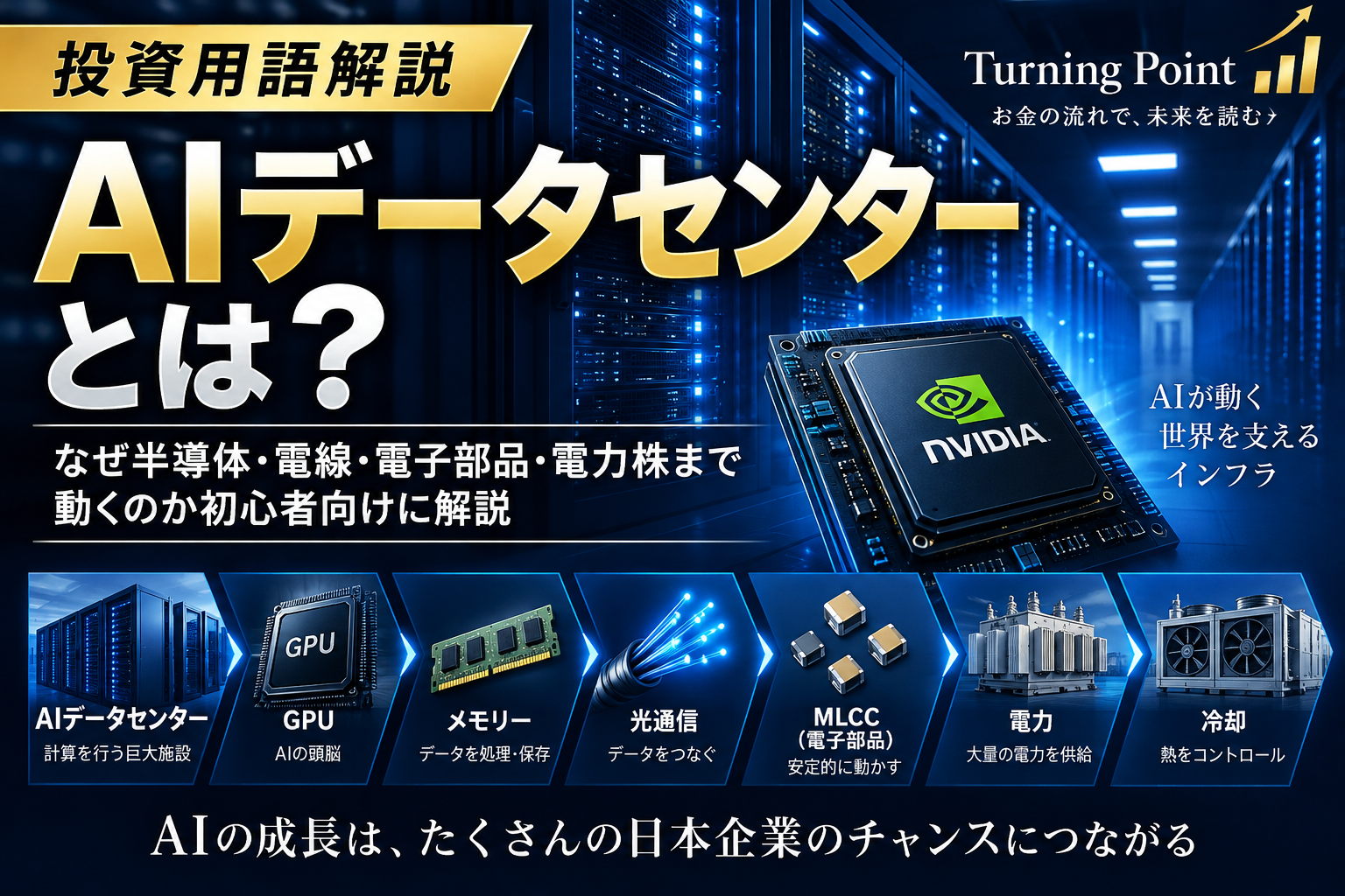 AIデータセンターから関連企業へ広がる資金の流れ